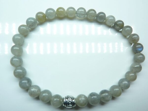 Bracelet Labradorite - Perles rondes 6mm
