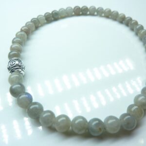 Bracelet Labradorite - Perles rondes 4 mm