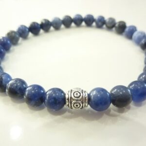 Bracelet Sodalite - Perles rondes 6 mm