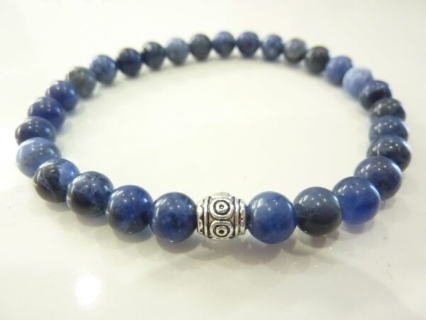 Bracelet Sodalite - Perles rondes 6 mm