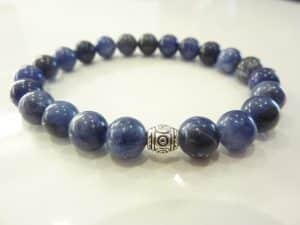Bracelet Sodalite - Perles rondes 8 mm