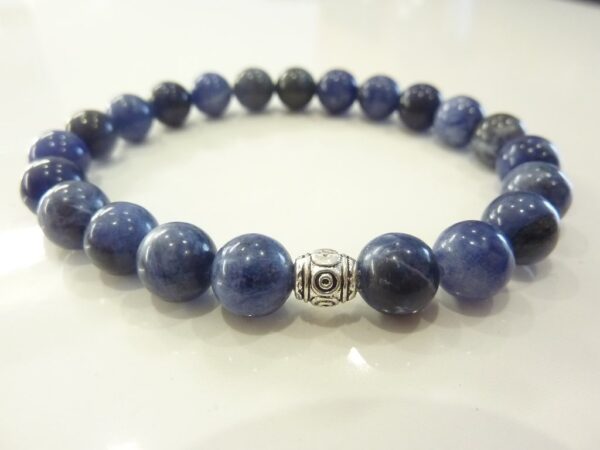 Bracelet Sodalite - Perles rondes 8 mm