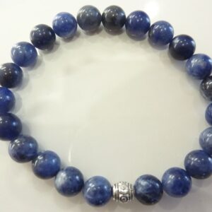 Bracelet Sodalite - Perles rondes 8 mm