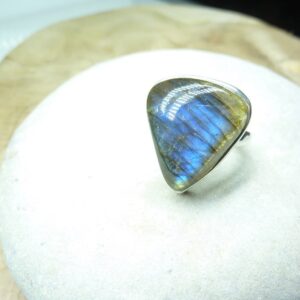 Bague Labradorite - Argent 925 taille 56 ref 3280