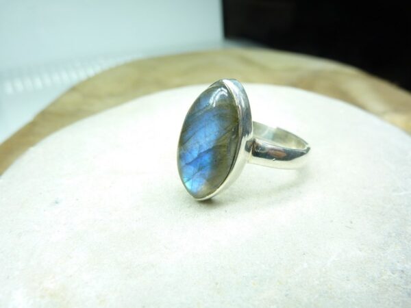 Bague Labradorite - Argent 925 taille 58 ref 0070