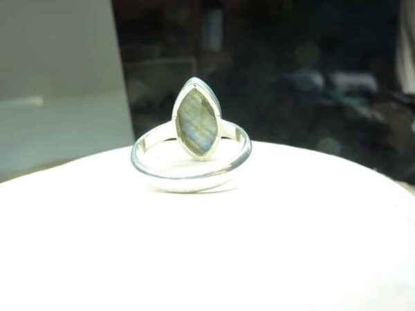 Bague Labradorite - Argent 925 taille 58 ref 0070