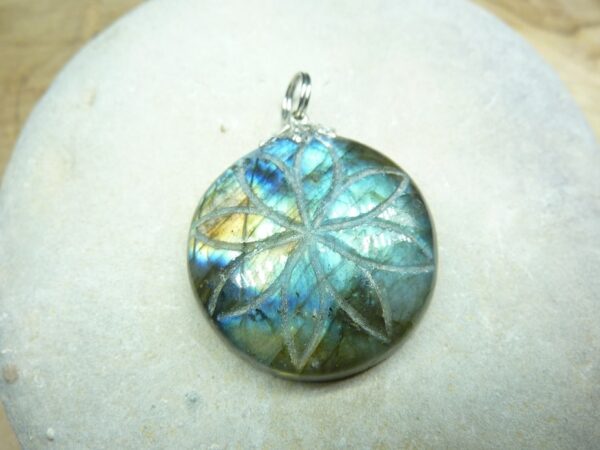 Pendentif Labradorite 10,8 gr ref 0413
