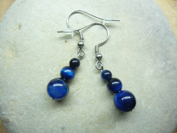 Boucles d'oreilles Oeil de faucon