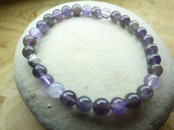 Bracelet Cacoxénite super seven - Perles 6 mm