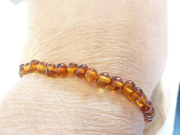 Bracelet Ambre Cognac véritable Baltique