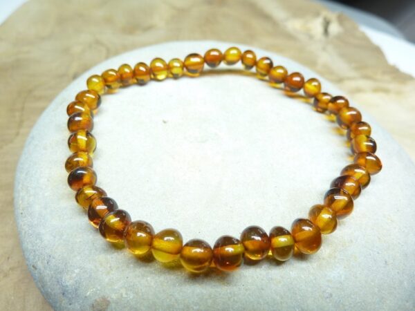 Bracelet Ambre Cognac véritable Baltique