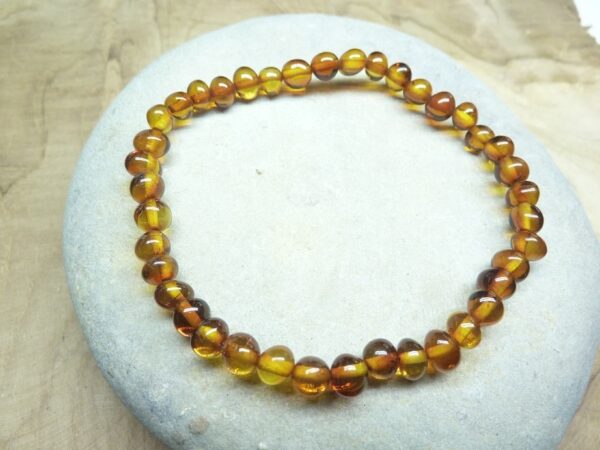 Bracelet Ambre Cognac véritable Baltique
