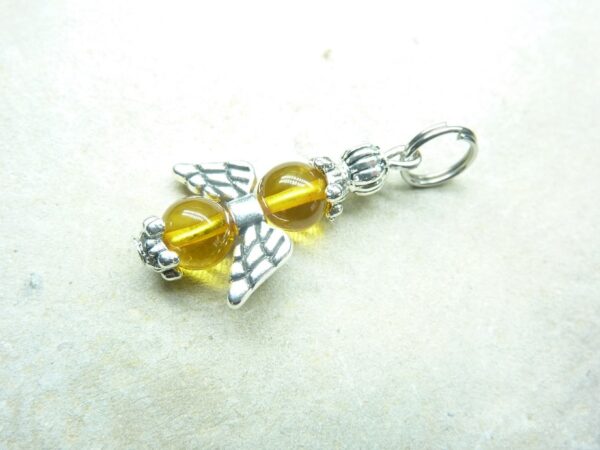 Pendentif Ambre miel véritable Baltique