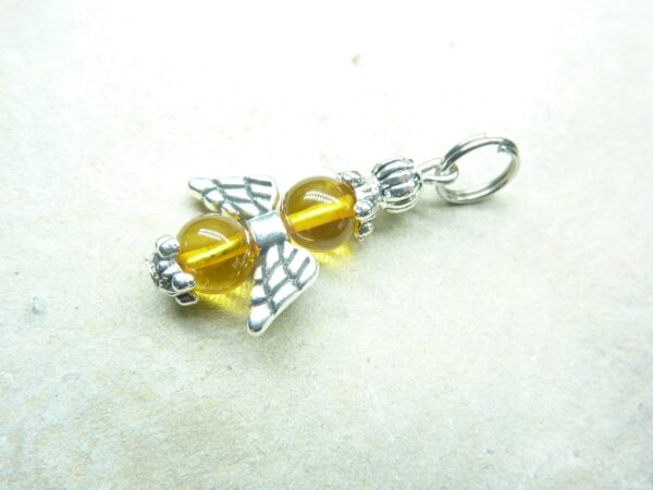 Pendentif Ambre miel véritable Baltique