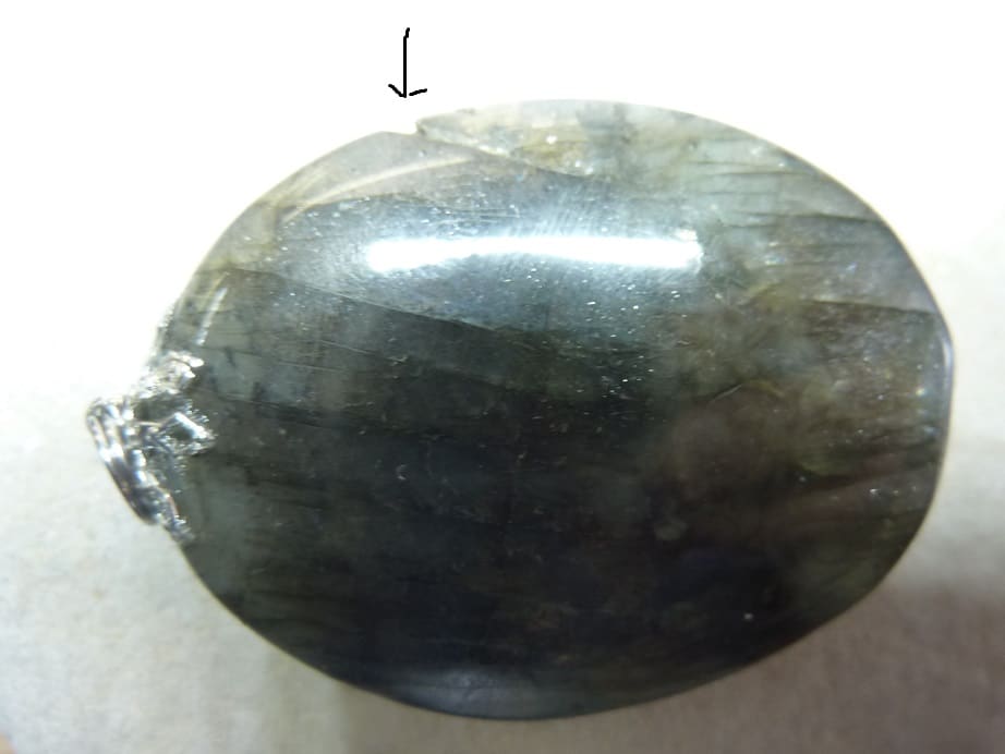 Pendentif Labradorite 24,9 gr ref 1717