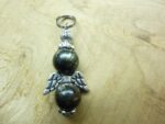 Pendentif Biotite mica - Perles rondes 8 mm