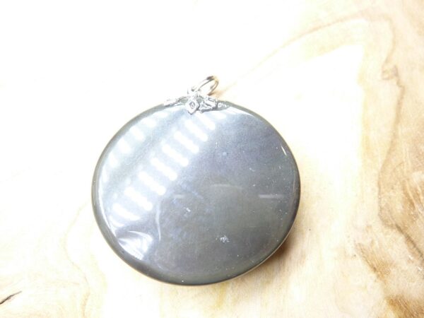 Pendentif Obsidienne mentogochol rare Ref 1212
