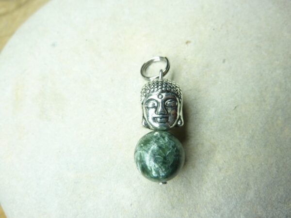 Pendentif Séraphinite Bouddha