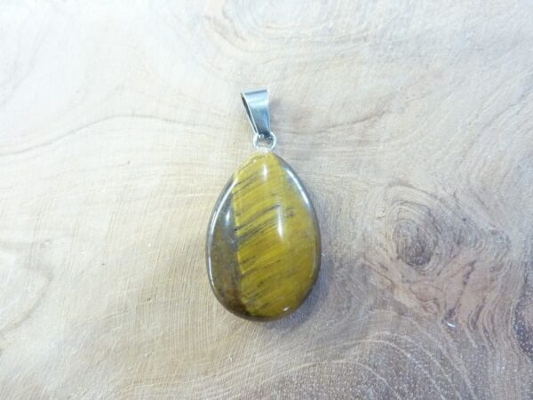 Pendentif Oeil de tigre goutte