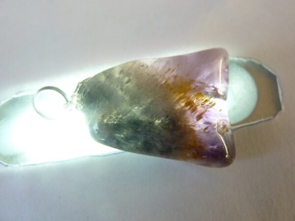 Pendentif Cacoxénite super seven ref 2147