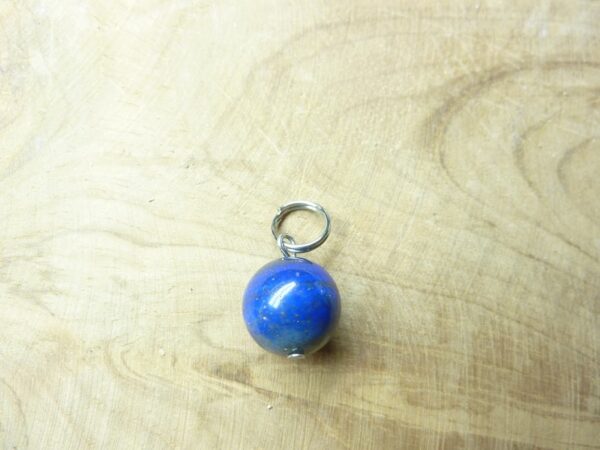 Pendentif Lapis lazuli perle ronde 10 mm
