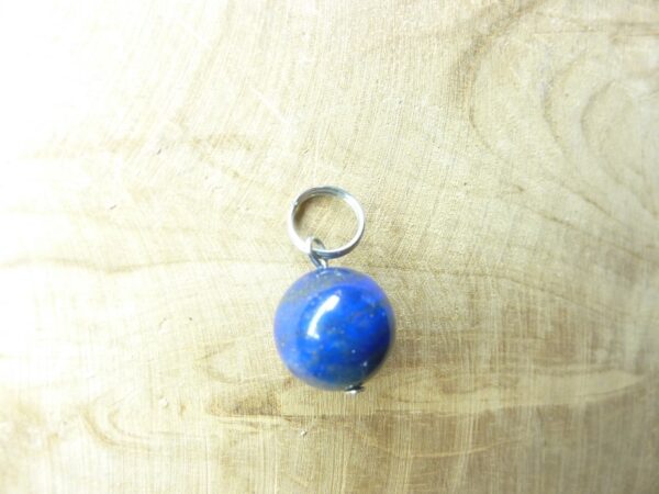 Pendentif Lapis lazuli perle ronde 10 mm
