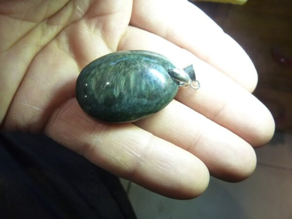 Pendentif Obsidienne mentogochol ref 0603