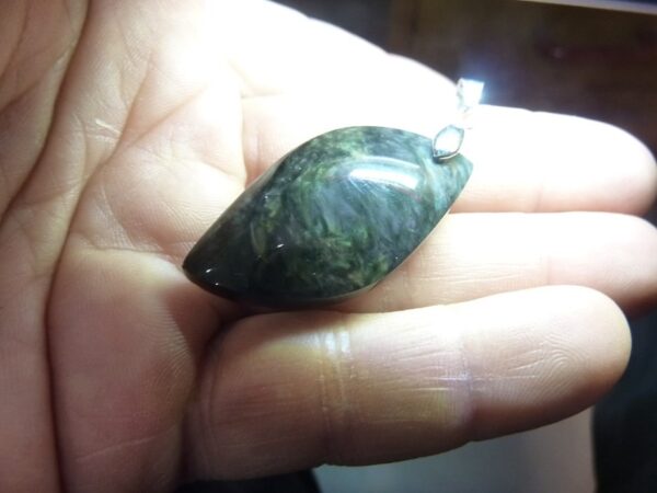Pendentif Obsidienne mentogochol ref 0306