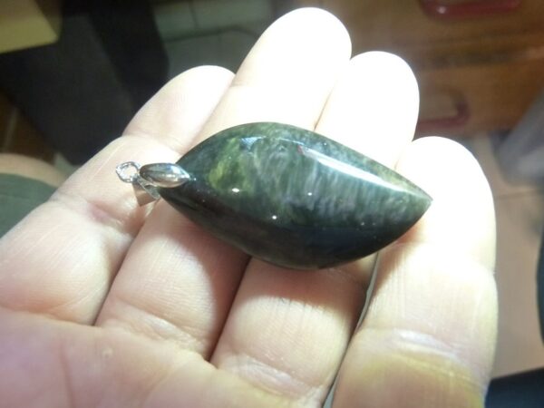 Pendentif Obsidienne mentogochol ref 0306