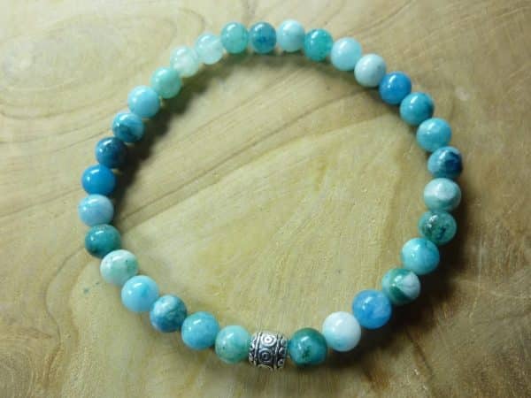 Bracelet Hémimorphite - Perles 6 mm