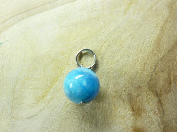 Pendentif Hémimorphite - Perles 10 mm