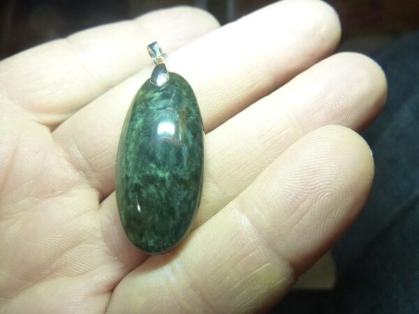 Pendentif Obsidienne mentogochol ref 0627