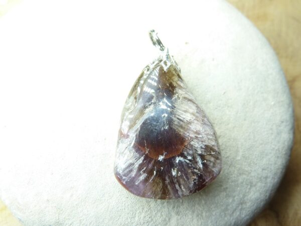 Pendentif Cacoxénite super seven ref 1144