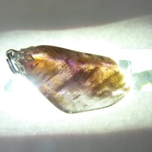 Pendentif Cacoxénite super seven ref 0709