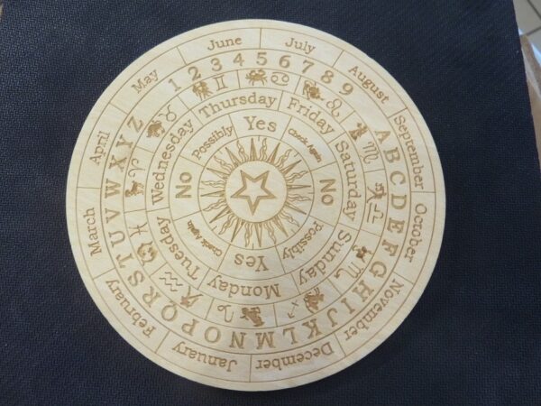 Planche De Pendule Divination Radiesthésie