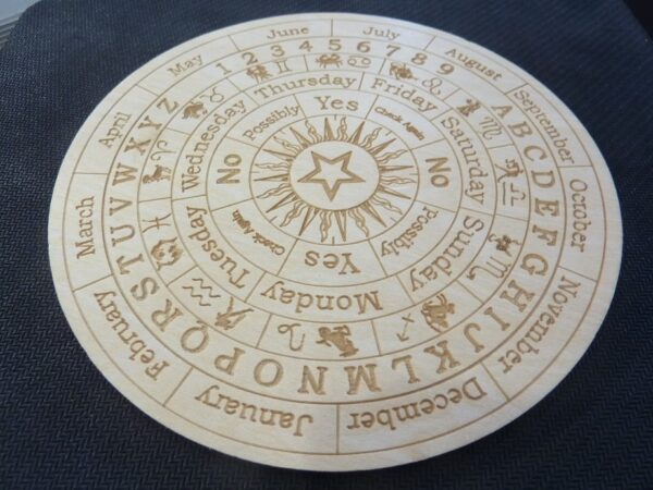 Planche De Pendule Divination Radiesthésie