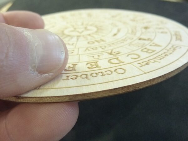Planche De Pendule Divination Radiesthésie