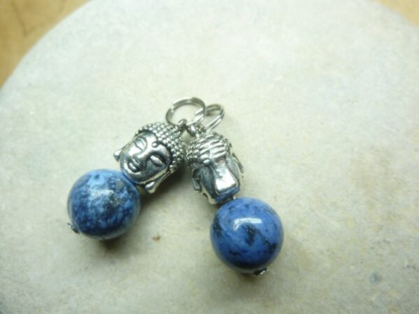 Pendentif Dumortiérite Bouddha