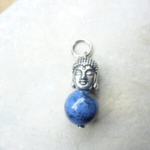 Pendentif Dumortiérite Bouddha