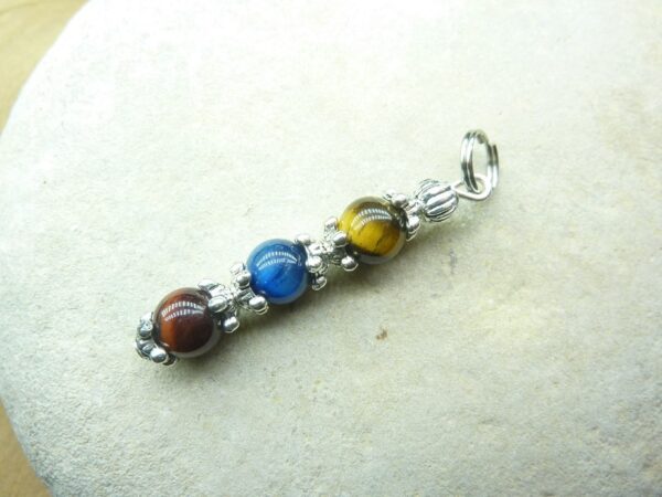 Pendentif Oeil de tigre-Taureau-Faucon