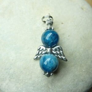 Pendentif Apatite - perles 10 mm