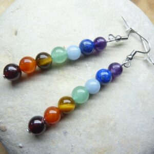 Boucles d'oreilles 7 CHAKRAS