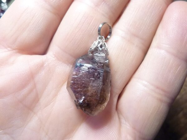 Pendentif Cacoxénite super seven ref 1109