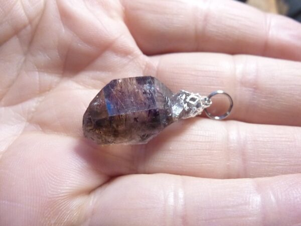 Pendentif Cacoxénite super seven ref 1109
