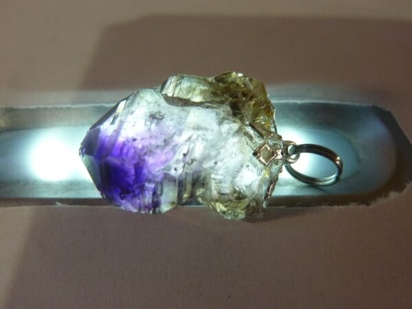 Pendentif Cacoxénite super seven ref 1917