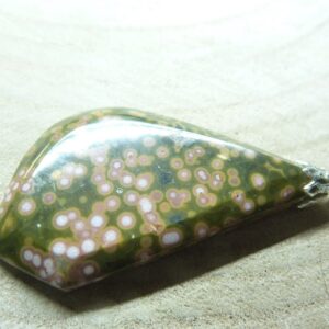 Pendentif Jaspe Océan ref 0612