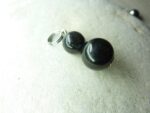 Pendentif Jais-Perles 10-8 mm