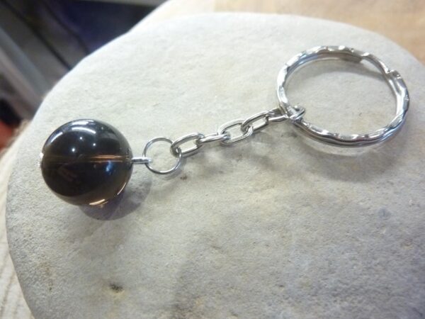 Porte clés Quartz fumé