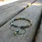 Bracelet agate Indienne réglable 