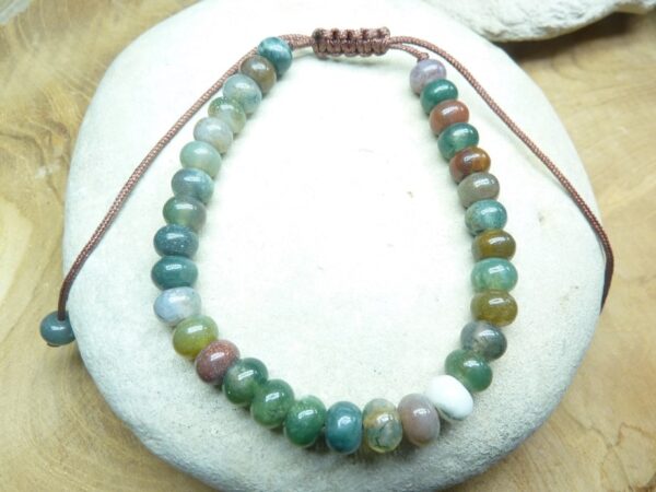 Bracelet agate Indienne réglable